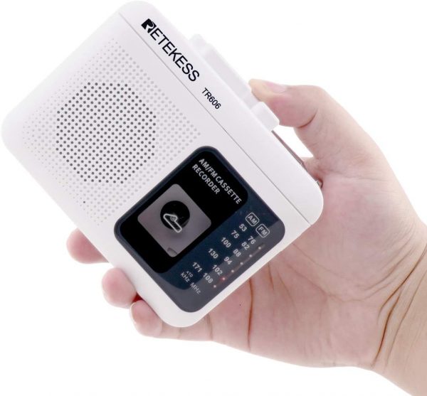 Retekess TR606 Tragbare Kassettenspieler und Tape Recorder Walkman – Bild 2